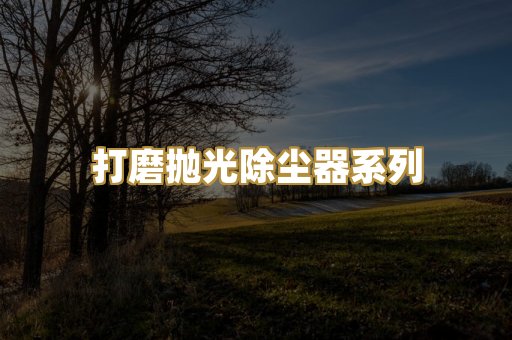 打磨抛光除尘器系列